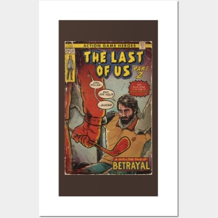 The Last of Us 2 - Joel fan art comic cover Posters and Art